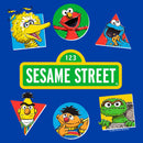 Men's Sesame Street Character Shapes T-Shirt