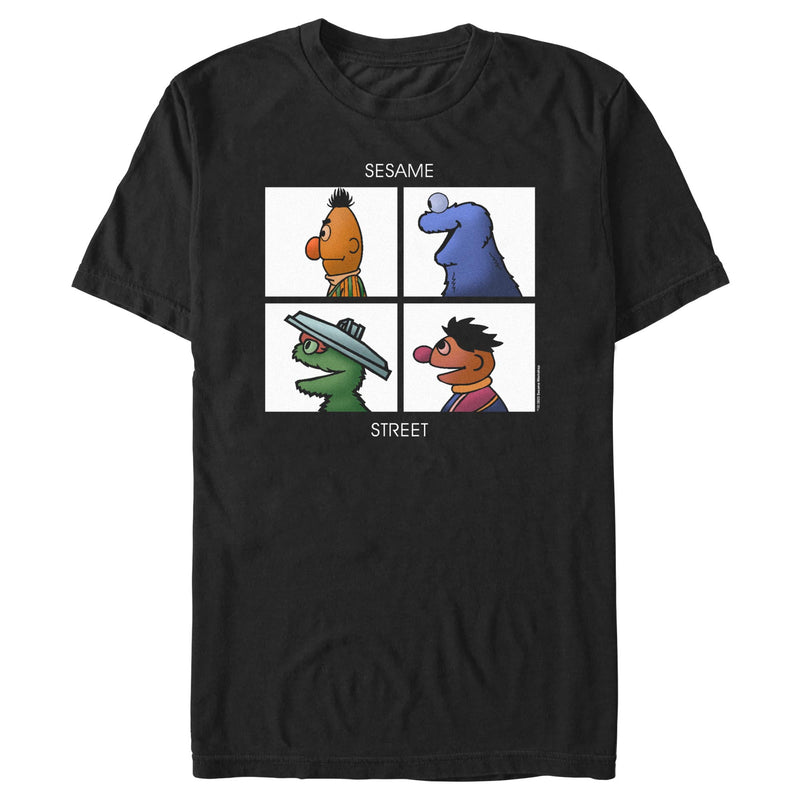 Men's Sesame Street Album Cover T-Shirt