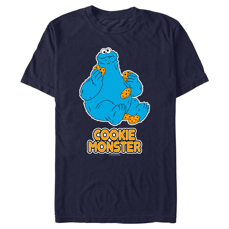 Men's Sesame Street Cookie Monster T-Shirt