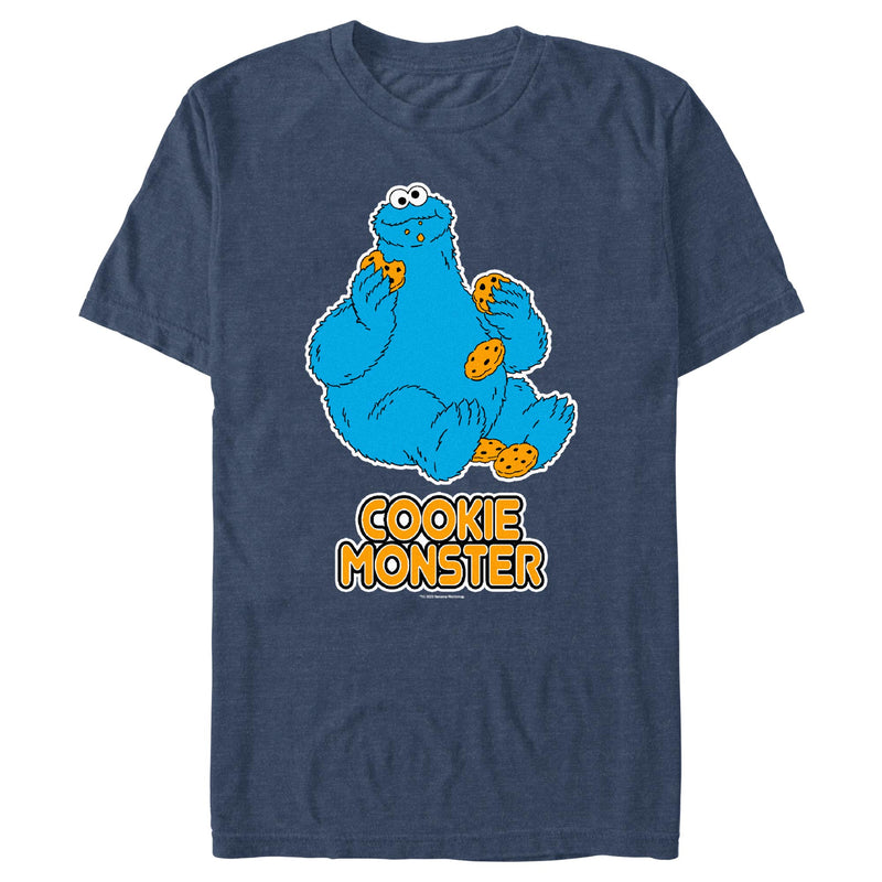 Men's Sesame Street Cookie Monster T-Shirt