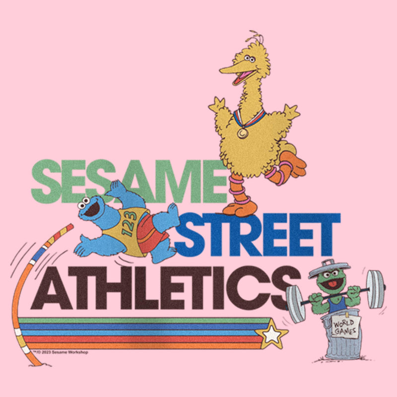 Girl's Sesame Street Retro Athletics T-Shirt