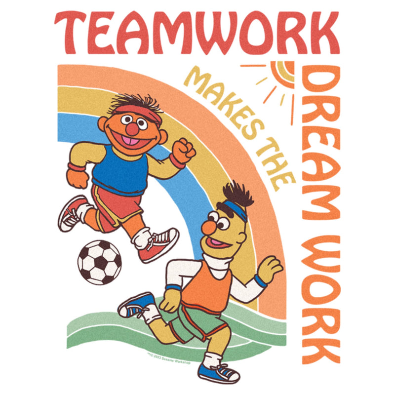 Women's Sesame Street Teamwork Makes the Dream Work T-Shirt