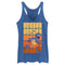 Women's Sesame Street Grover Run Repeat Racerback Tank Top