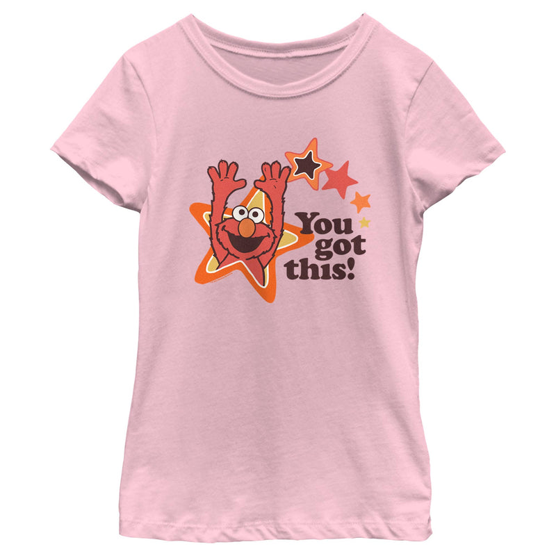 Girl's Sesame Street Elmo You Got This T-Shirt