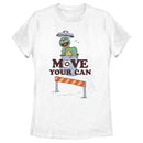 Women's Sesame Street Oscar the Grouch Move Your Can T-Shirt