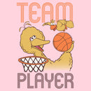 Junior's Sesame Street Big Bird Team Player T-Shirt