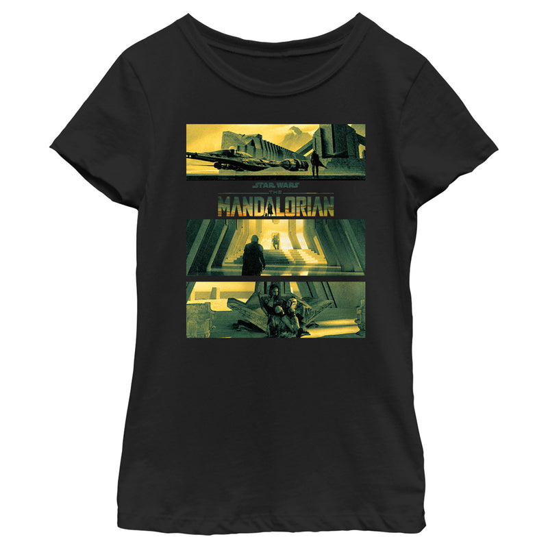 Girl's Star Wars: The Mandalorian Concord Dawn Caste T-Shirt