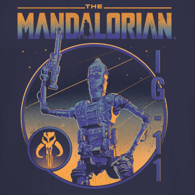 Junior's Star Wars: The Mandalorian IG-11 Portrait T-Shirt