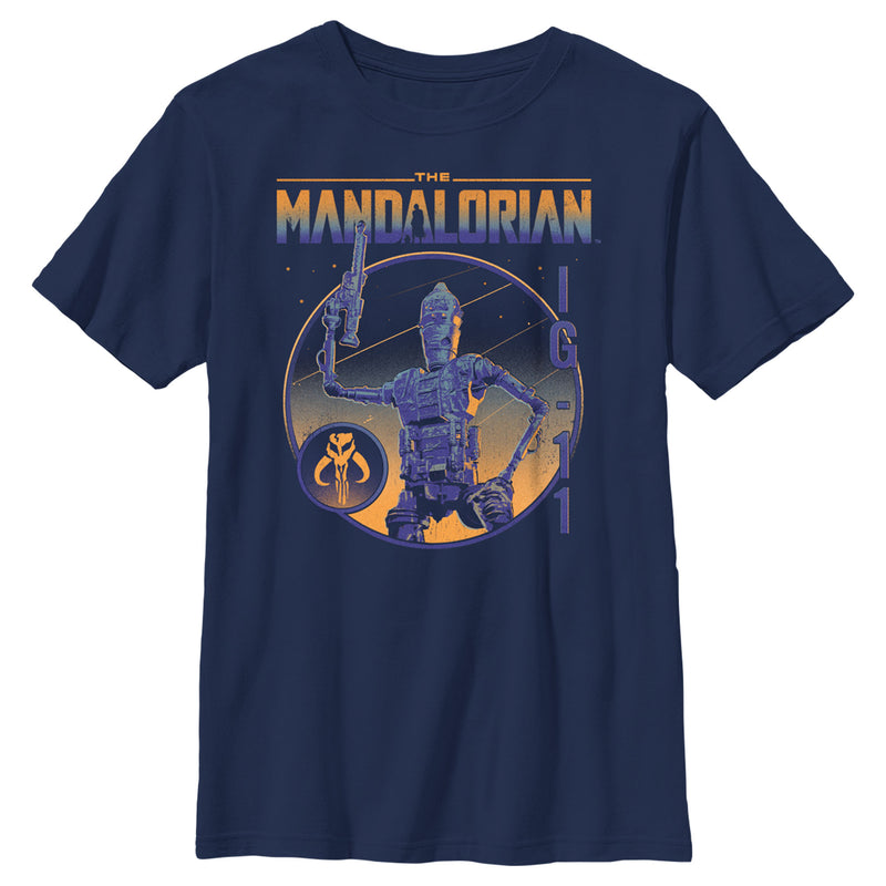 Boy's Star Wars: The Mandalorian IG-11 Portrait T-Shirt