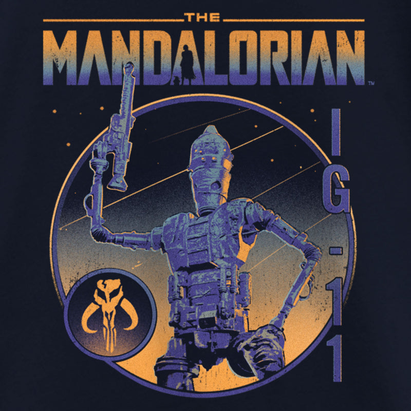 Girl's Star Wars: The Mandalorian IG-11 Portrait T-Shirt