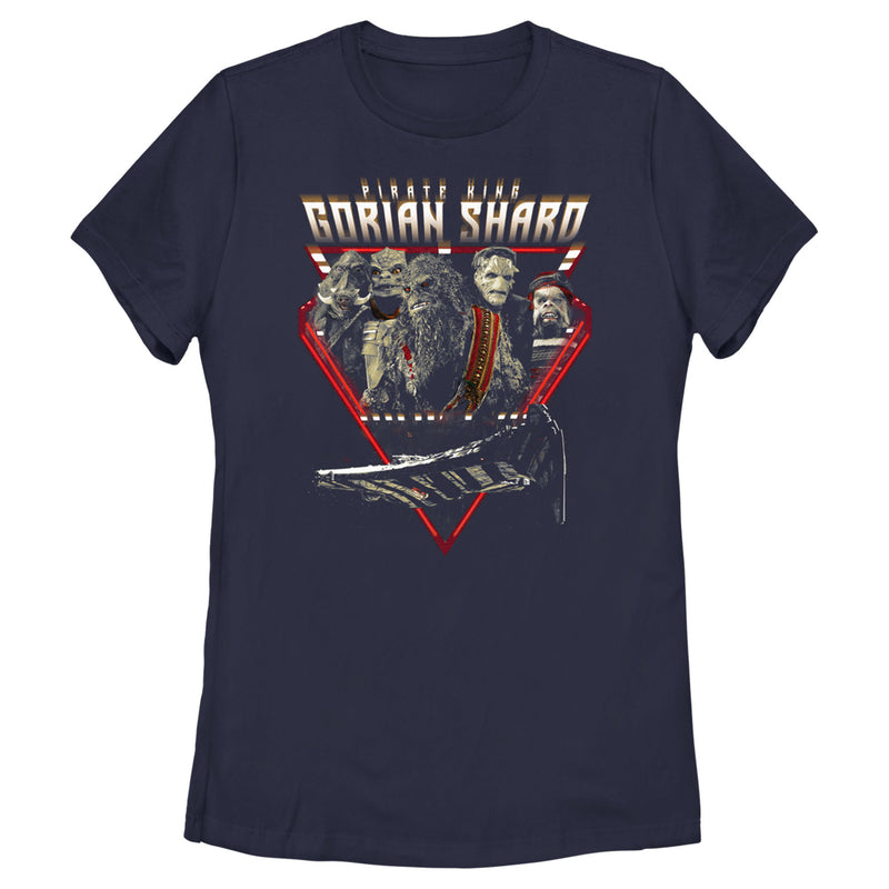 Women's Star Wars: The Mandalorian Pirate King Gorian Shard T-Shirt