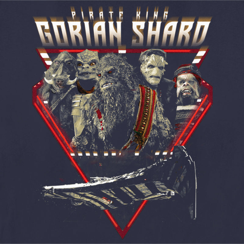 Women's Star Wars: The Mandalorian Pirate King Gorian Shard T-Shirt