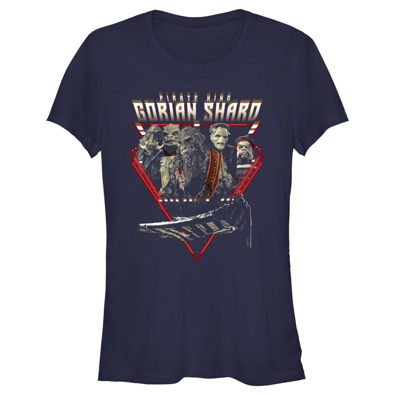 Junior's Star Wars: The Mandalorian Pirate King Gorian Shard T-Shirt