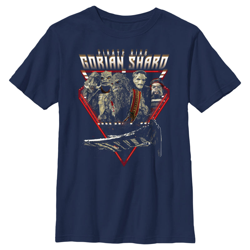 Boy's Star Wars: The Mandalorian Pirate King Gorian Shard T-Shirt