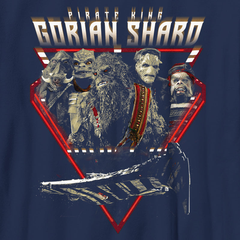 Boy's Star Wars: The Mandalorian Pirate King Gorian Shard T-Shirt