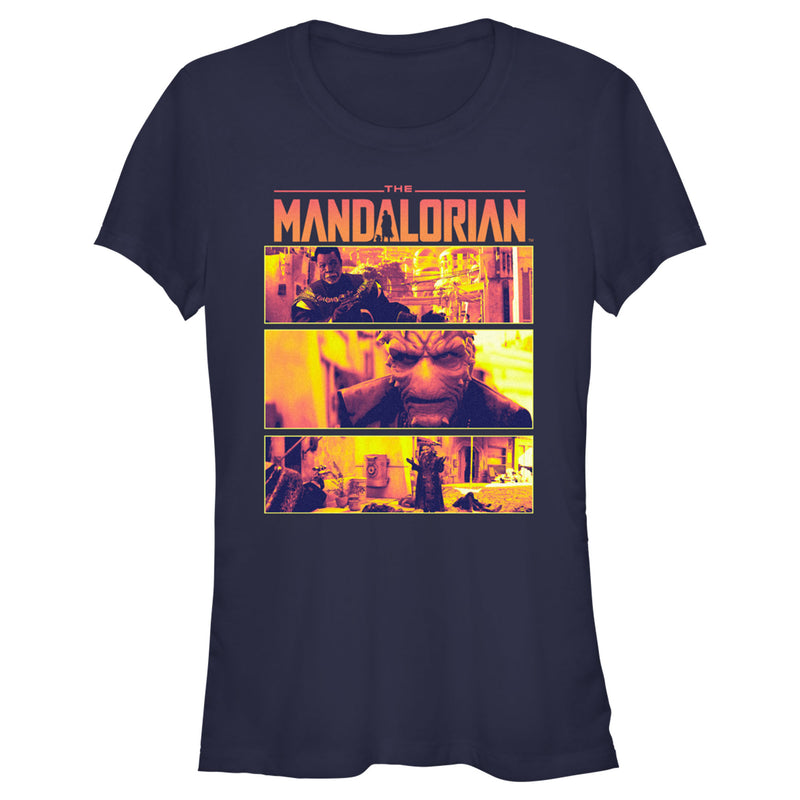 Junior's Star Wars: The Mandalorian The Apostate Scenes T-Shirt