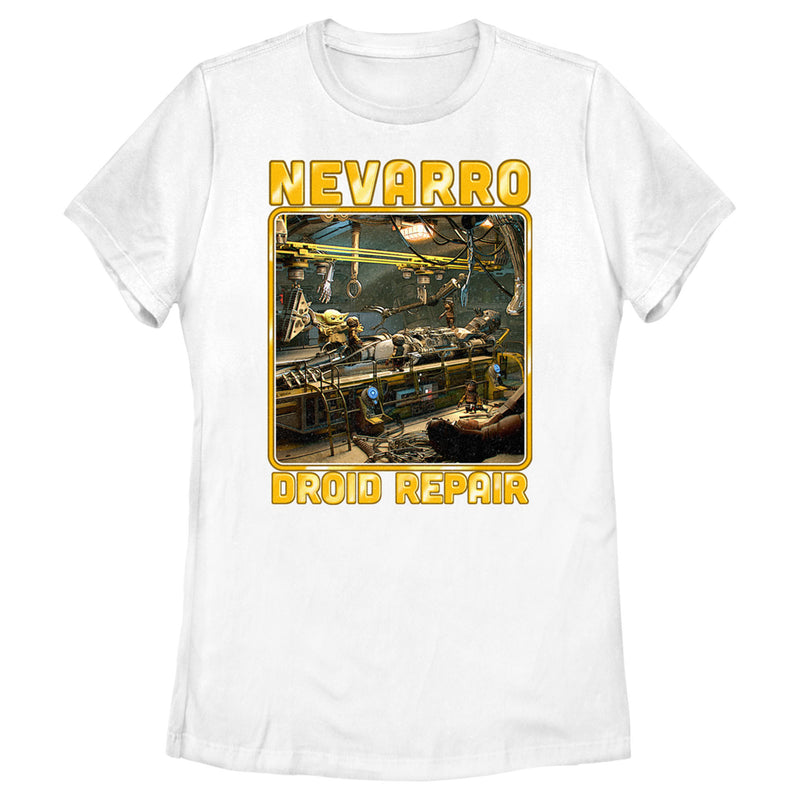 Women's Star Wars: The Mandalorian Nevarro Droid Repair T-Shirt