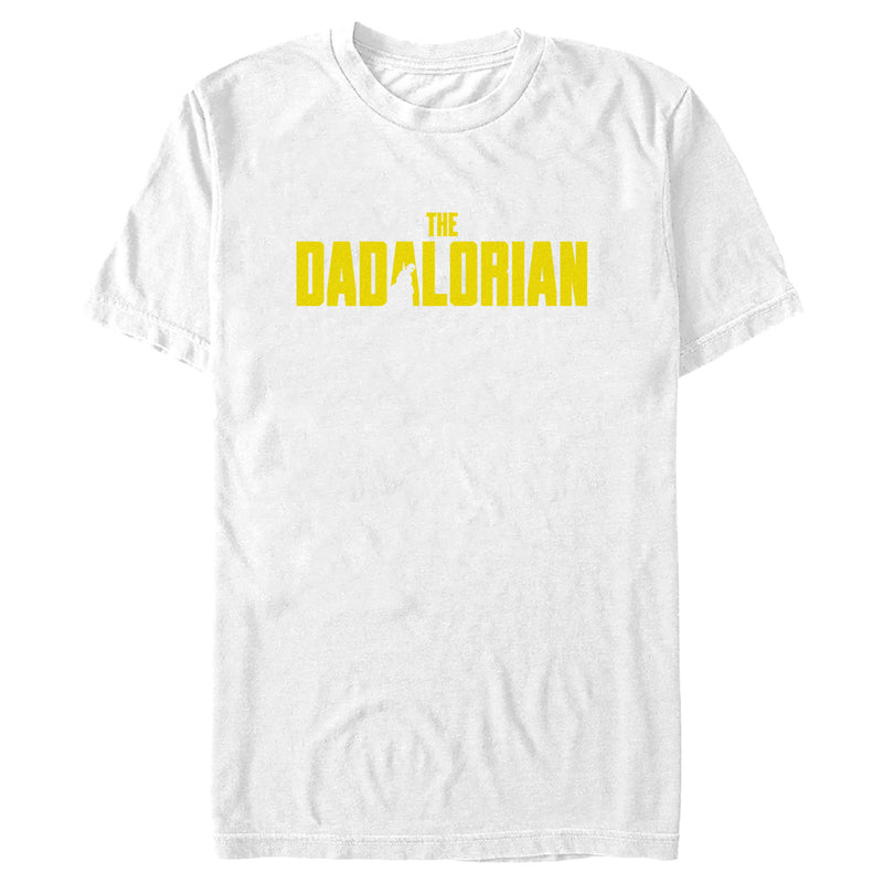 Men's Star Wars: The Mandalorian Father's Day The Dadalorian Logo T-Shirt