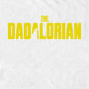 Men's Star Wars: The Mandalorian Father's Day The Dadalorian Logo T-Shirt