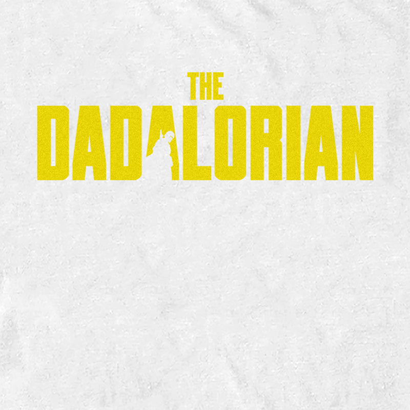 Men's Star Wars: The Mandalorian Father's Day The Dadalorian Logo T-Shirt