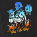 Men's Star Wars: The Mandalorian Father's Day This Is the Way Badge T-Shirt