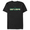 Men's Star Wars: The Mandalorian Father's Day The Dadalorian Green Logo T-Shirt