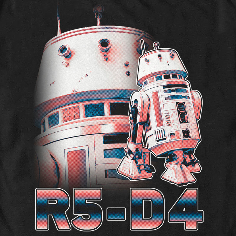 Men's Star Wars: The Mandalorian R5-D4 Portrait T-Shirt