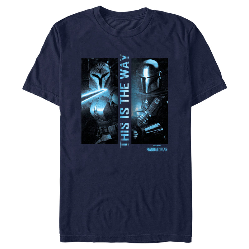 Men's Star Wars: The Mandalorian Din Djarin and Bo-Katan Kryze This is the Way T-Shirt