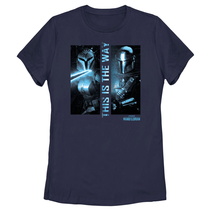 Women's Star Wars: The Mandalorian Din Djarin and Bo-Katan Kryze This is the Way T-Shirt