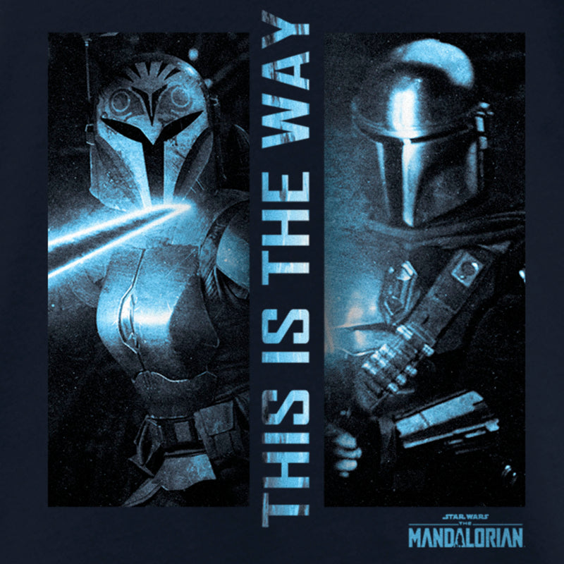 Girl's Star Wars: The Mandalorian Din Djarin and Bo-Katan Kryze This is the Way T-Shirt