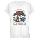 Junior's Star Wars: The Mandalorian The Mines of Mandalore Characters T-Shirt