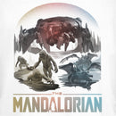 Junior's Star Wars: The Mandalorian The Mines of Mandalore Characters T-Shirt