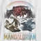 Boy's Star Wars: The Mandalorian The Mines of Mandalore Characters T-Shirt