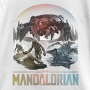 Girl's Star Wars: The Mandalorian The Mines of Mandalore Characters T-Shirt