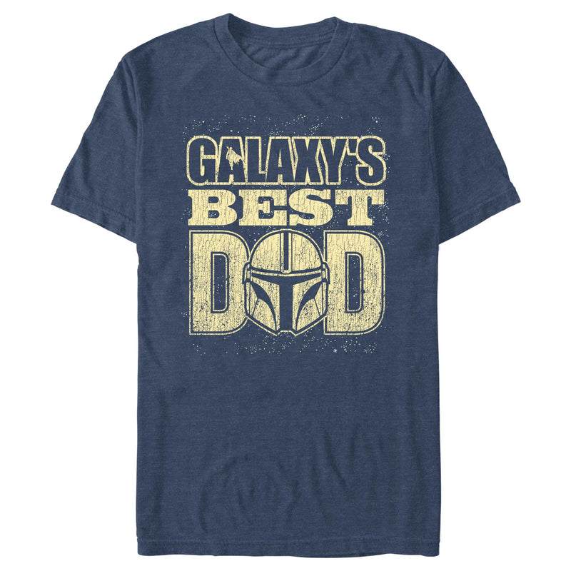 Men's Star Wars: The Mandalorian Galaxy’s Best Dad T-Shirt