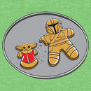 Girl's Star Wars: The Mandalorian Gingerbread Cookies Mando Grogu T-Shirt