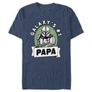 Men's Star Wars: The Mandalorian Galaxy’s Number One Papa T-Shirt