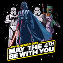 Junior's Star Wars May the Fourth Be With You Day T-Shirt
