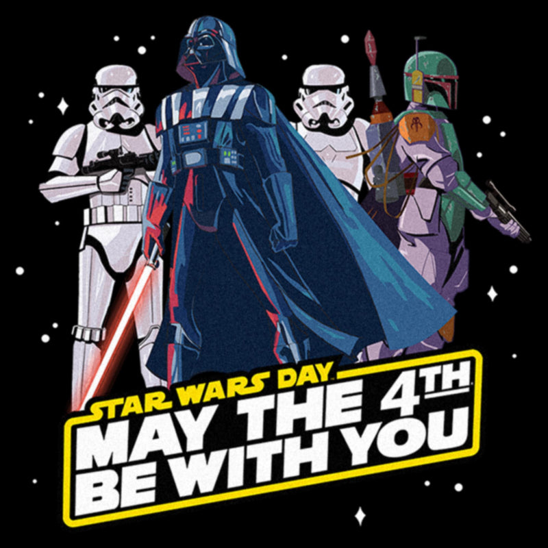 Junior's Star Wars May the Fourth Be With You Day T-Shirt
