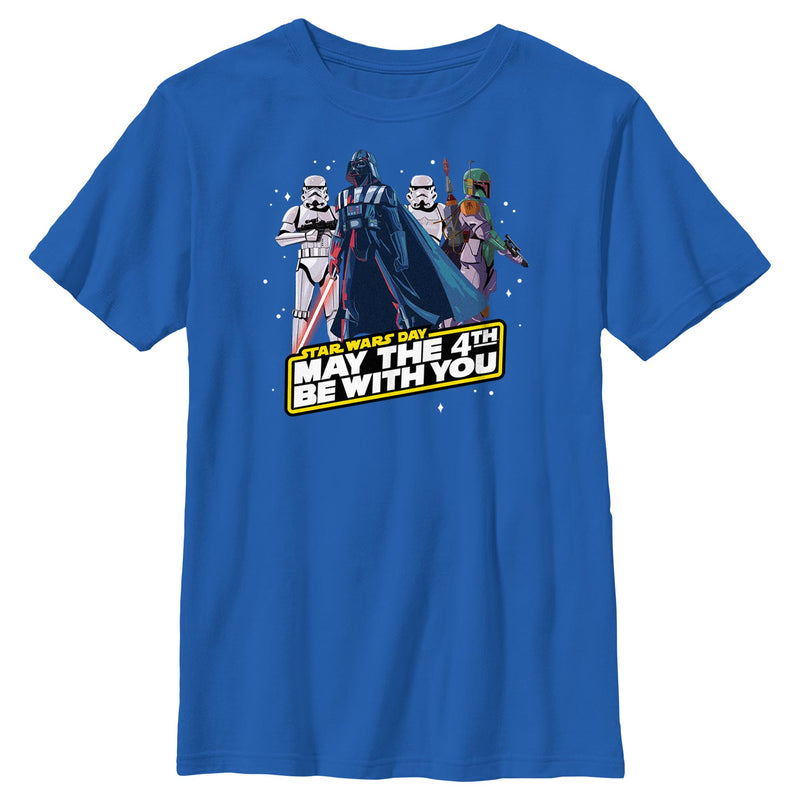 Boy's Star Wars May the Fourth Be With You Day T-Shirt