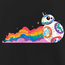 Girl's Star Wars Pride Rainbow BB-8 T-Shirt