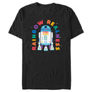 Men's Star Wars Pride R2-D2 Rainbow Realness T-Shirt