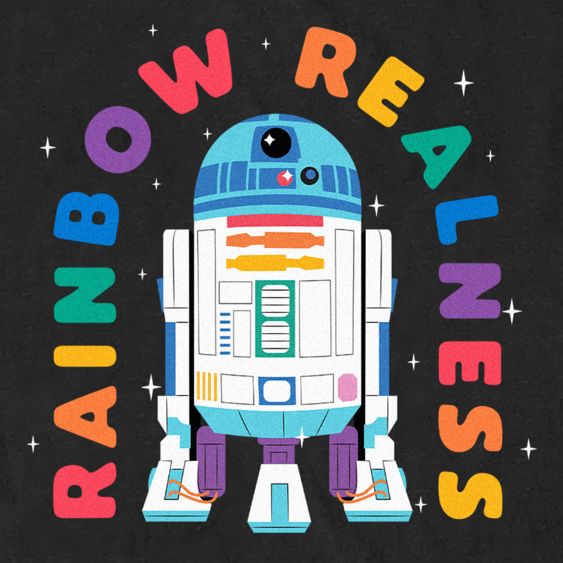 Men's Star Wars Pride R2-D2 Rainbow Realness T-Shirt