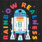 Boy's Star Wars Pride R2-D2 Rainbow Realness T-Shirt