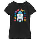 Girl's Star Wars Pride R2-D2 Rainbow Realness T-Shirt