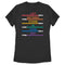 Women's Star Wars Pride Rainbow Lightsabers Let Nothing Stand in Your Way T-Shirt
