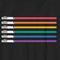 Boy's Star Wars Pride Rainbow Lightsabers T-Shirt