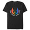 Men's Star Wars Pride Rainbow Jedi Order Symbol For Light and Life T-Shirt