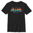 Boy's Star Wars Pride Rainbow Hope Rebel Alliance T-Shirt