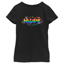 Girl's Star Wars Pride Rainbow Hope Rebel Alliance T-Shirt